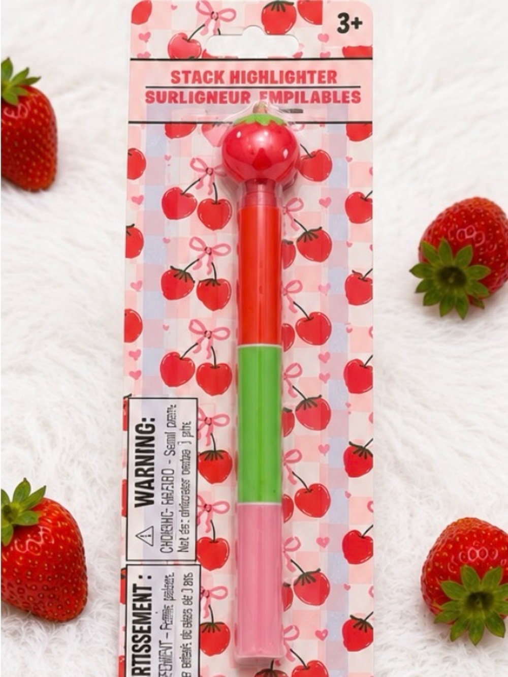 Strawberry Stationery Gift Set - Mini Sketchbooks & Accessories - Picture 4 of 5
